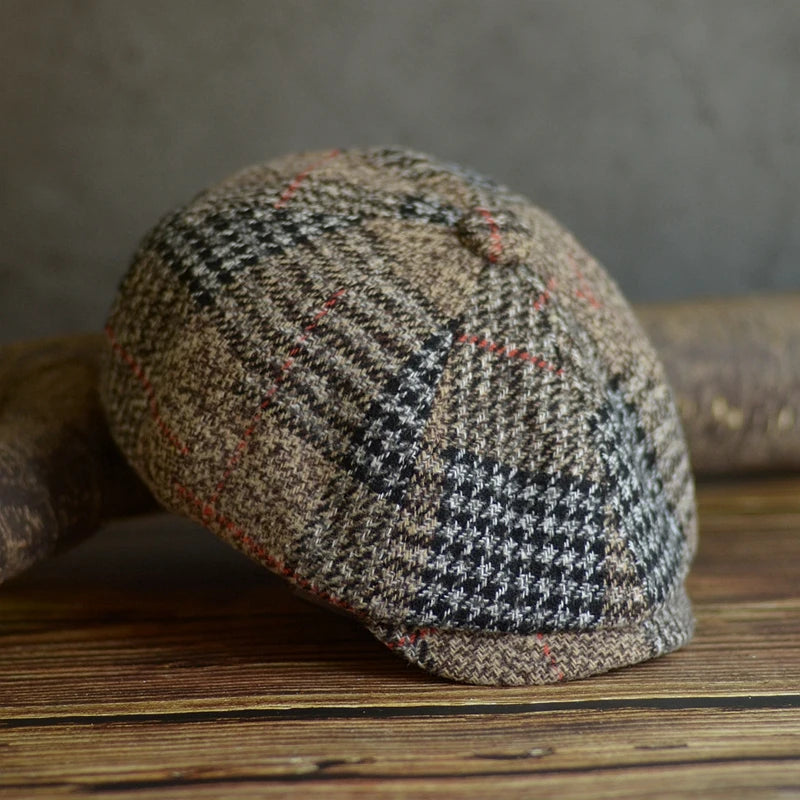 Béret vintage en mélange de laine