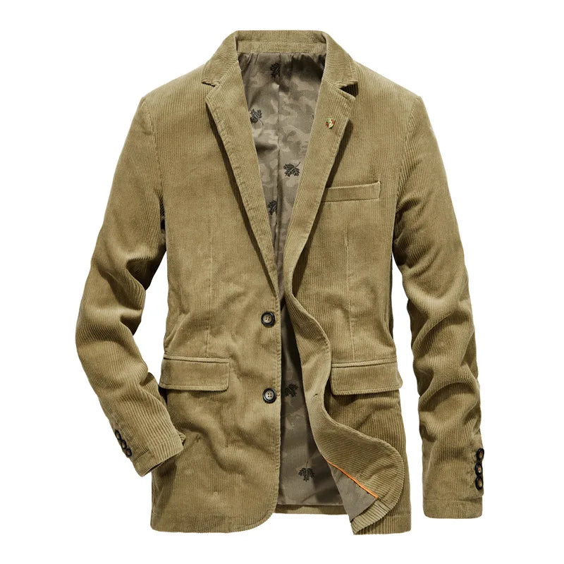 Veste velours vintage homme