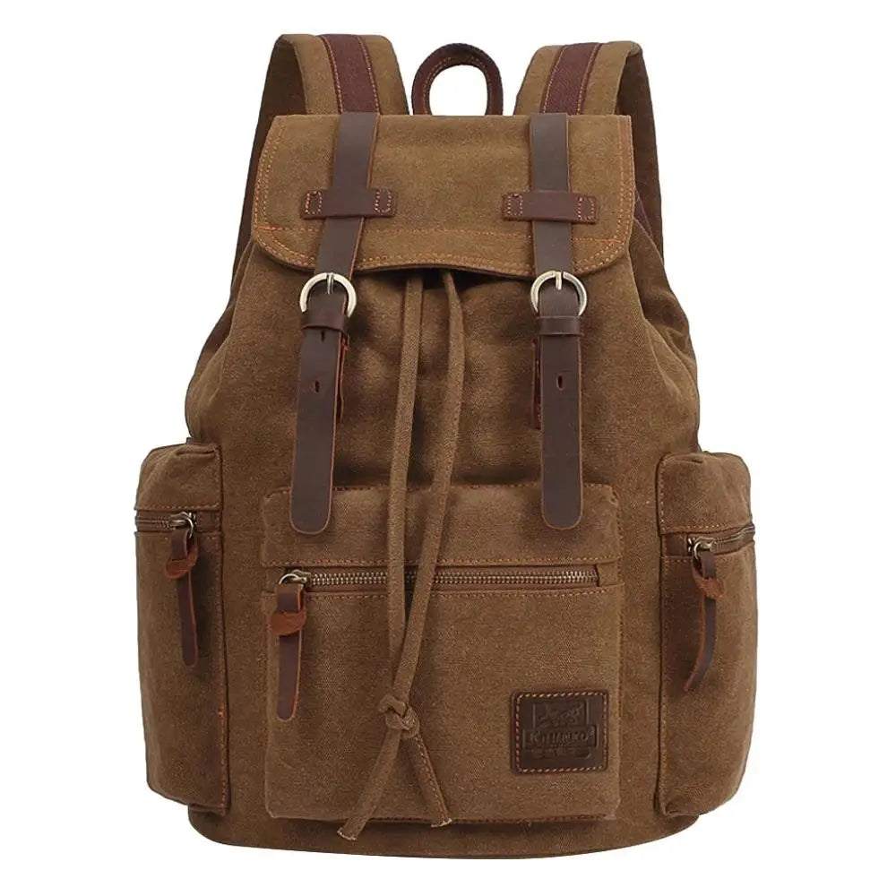 Sac à dos cartable vintage