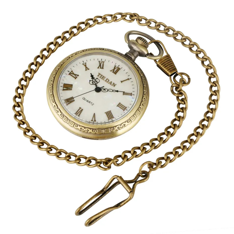 Montre à gousset vintage en bronze