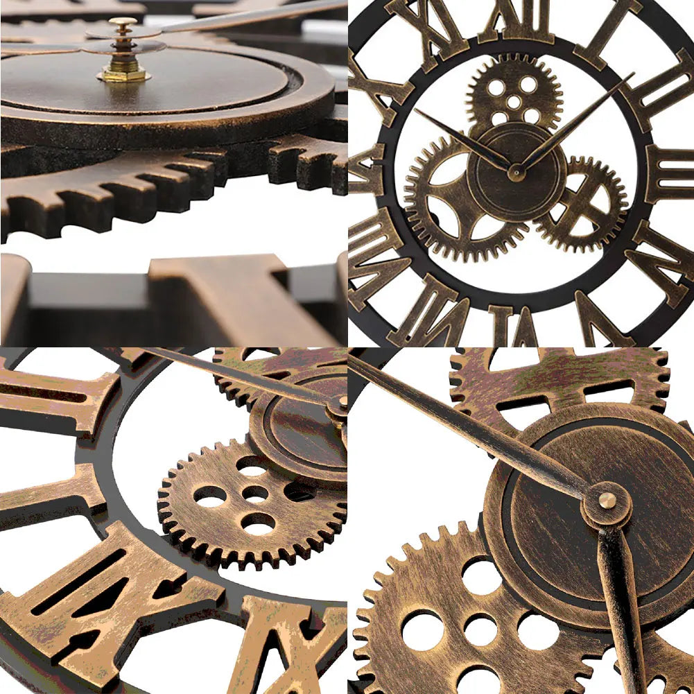 Horloge vintage industriel