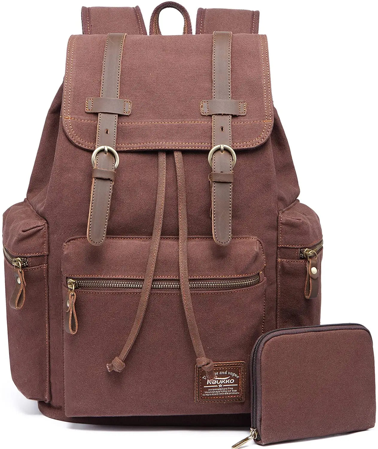 Sac à dos cartable vintage