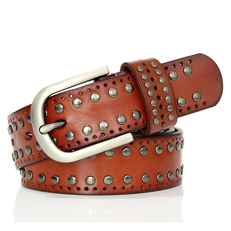 Ceinture vintage punk pour femmes