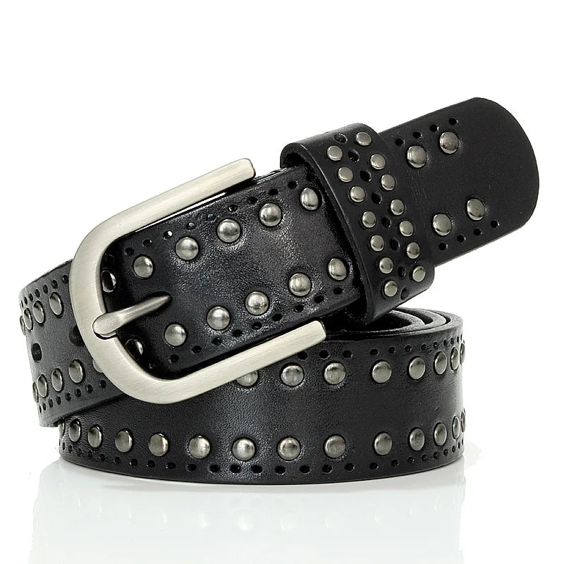 Ceinture vintage punk pour femmes