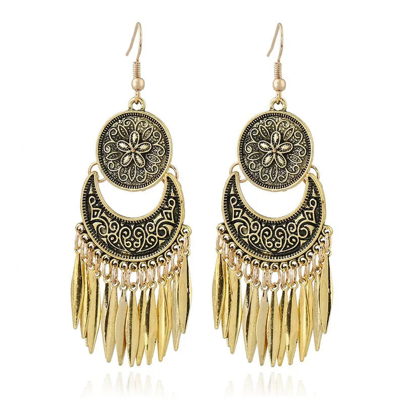 Boucle d´oreille boheme vintage