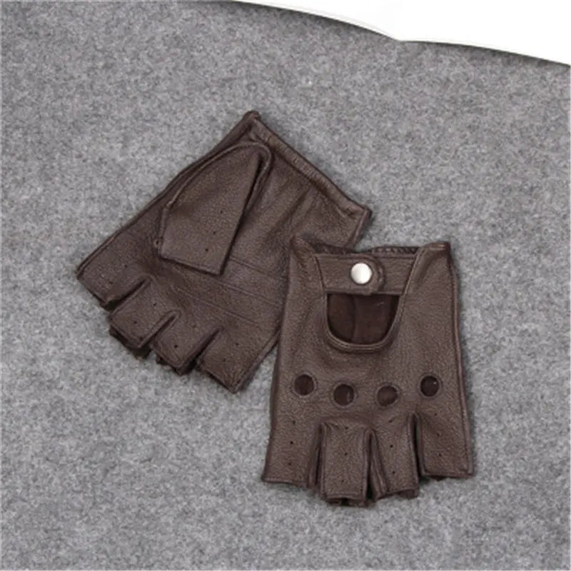 Gants en cuir vintage exclusifs