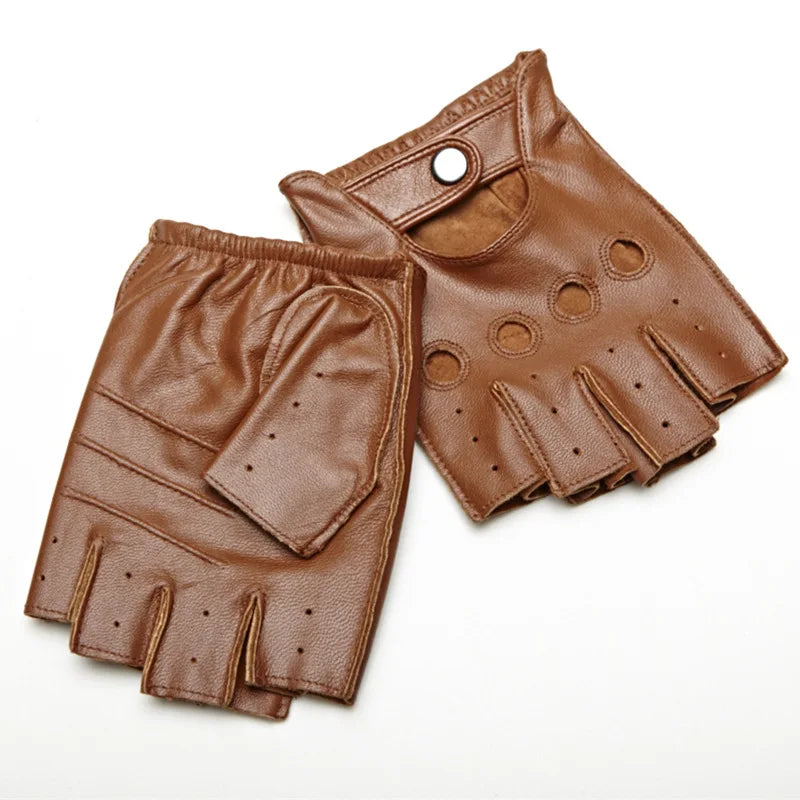 Gants en cuir vintage exclusifs