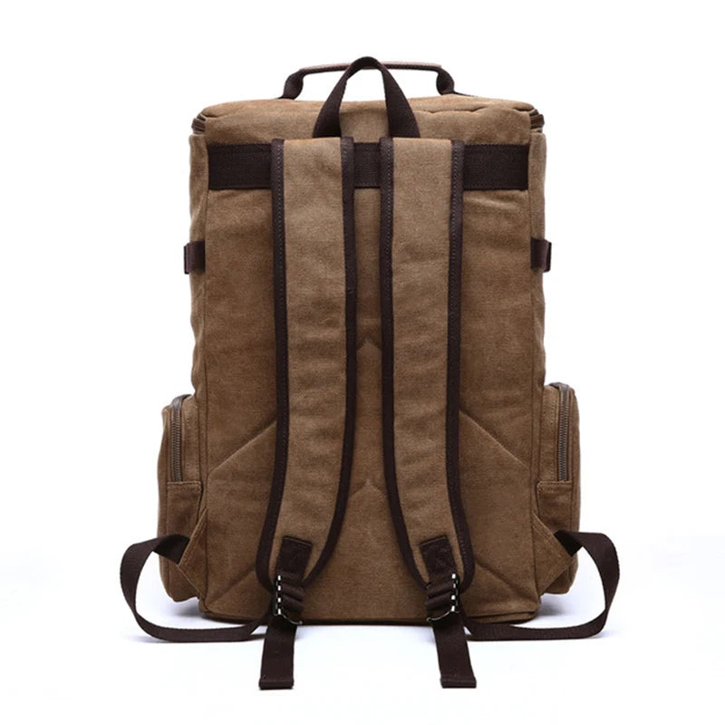 Sac à dos vintage en toile