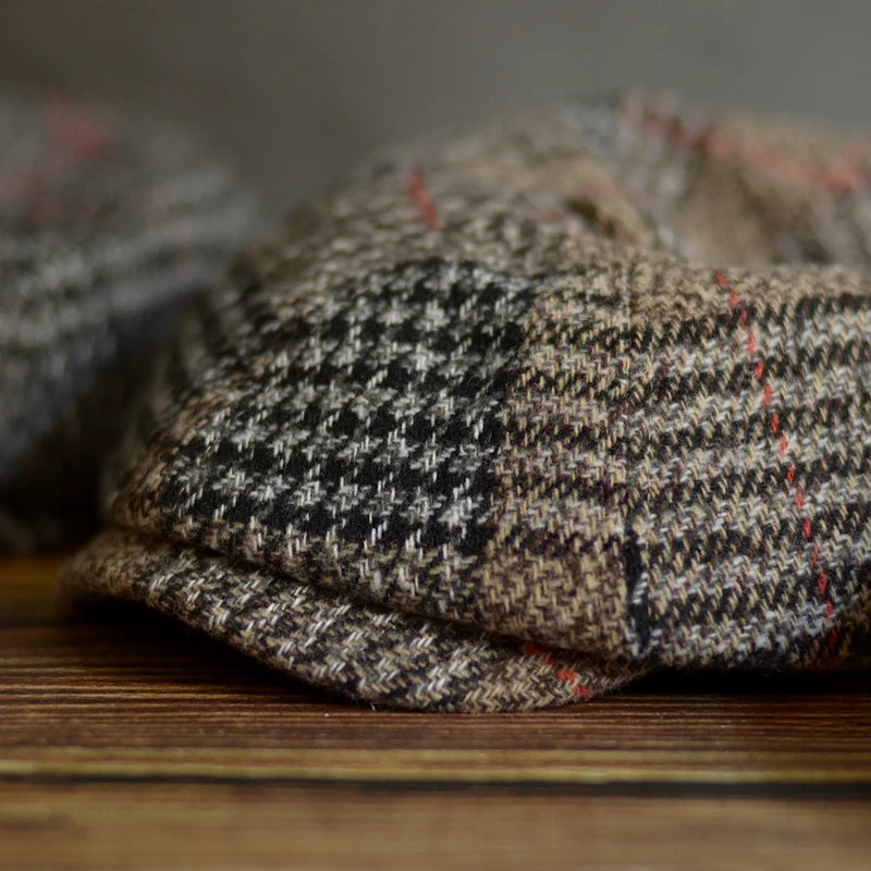Béret vintage en mélange de laine