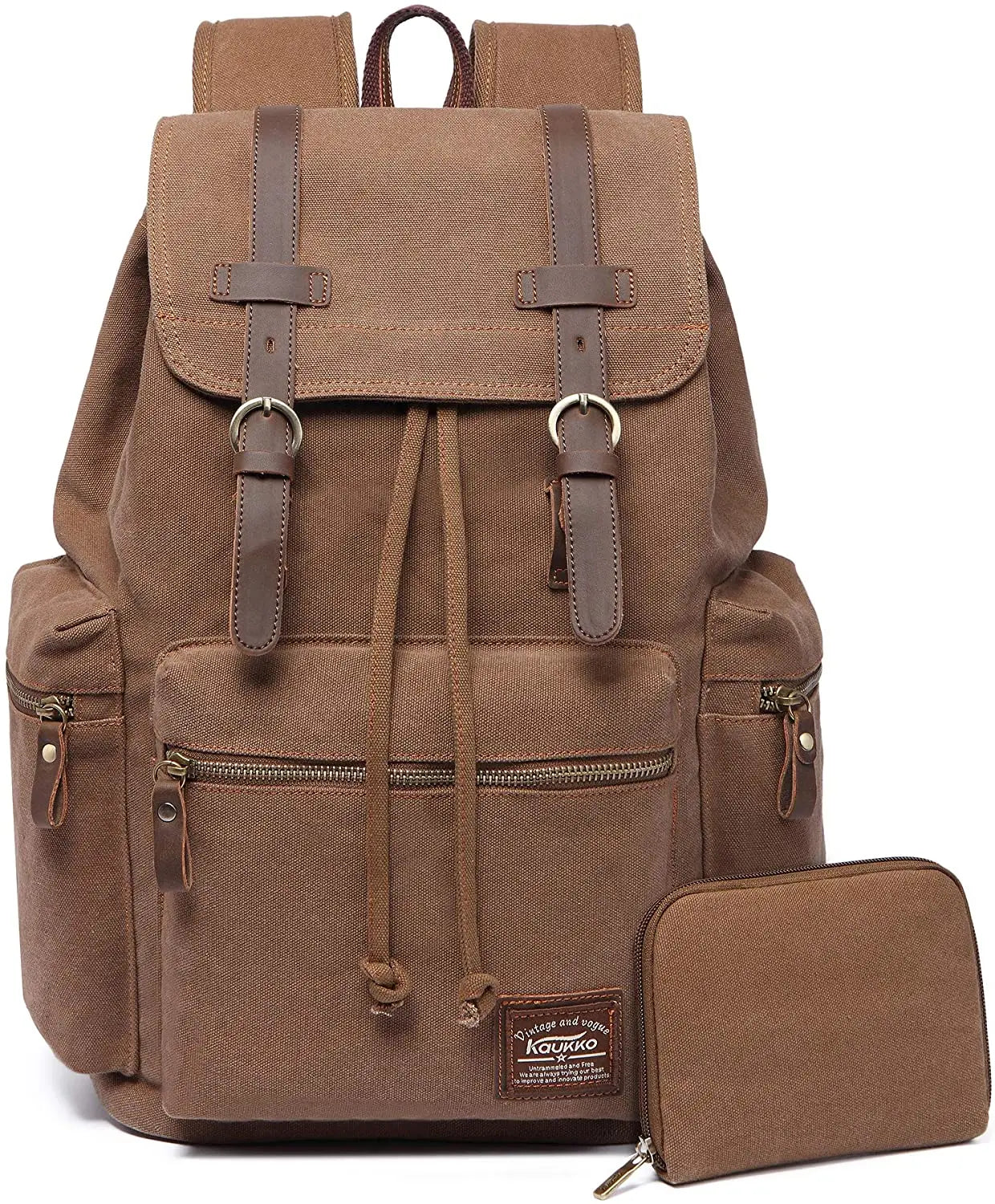 Sac à dos cartable vintage