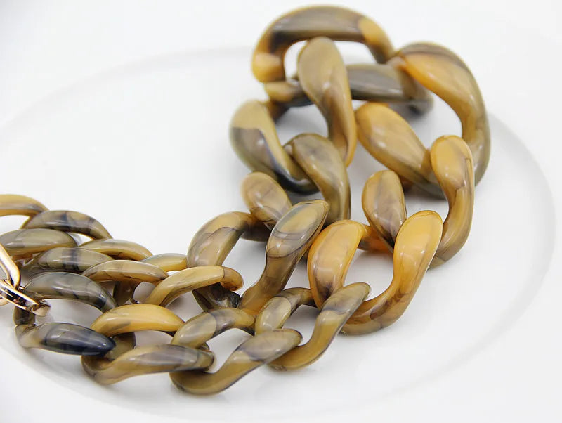 Collier bakelite vintage