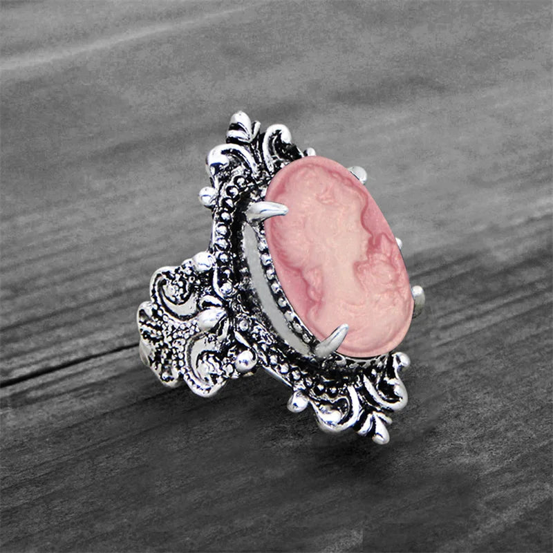 Bague camée vintage