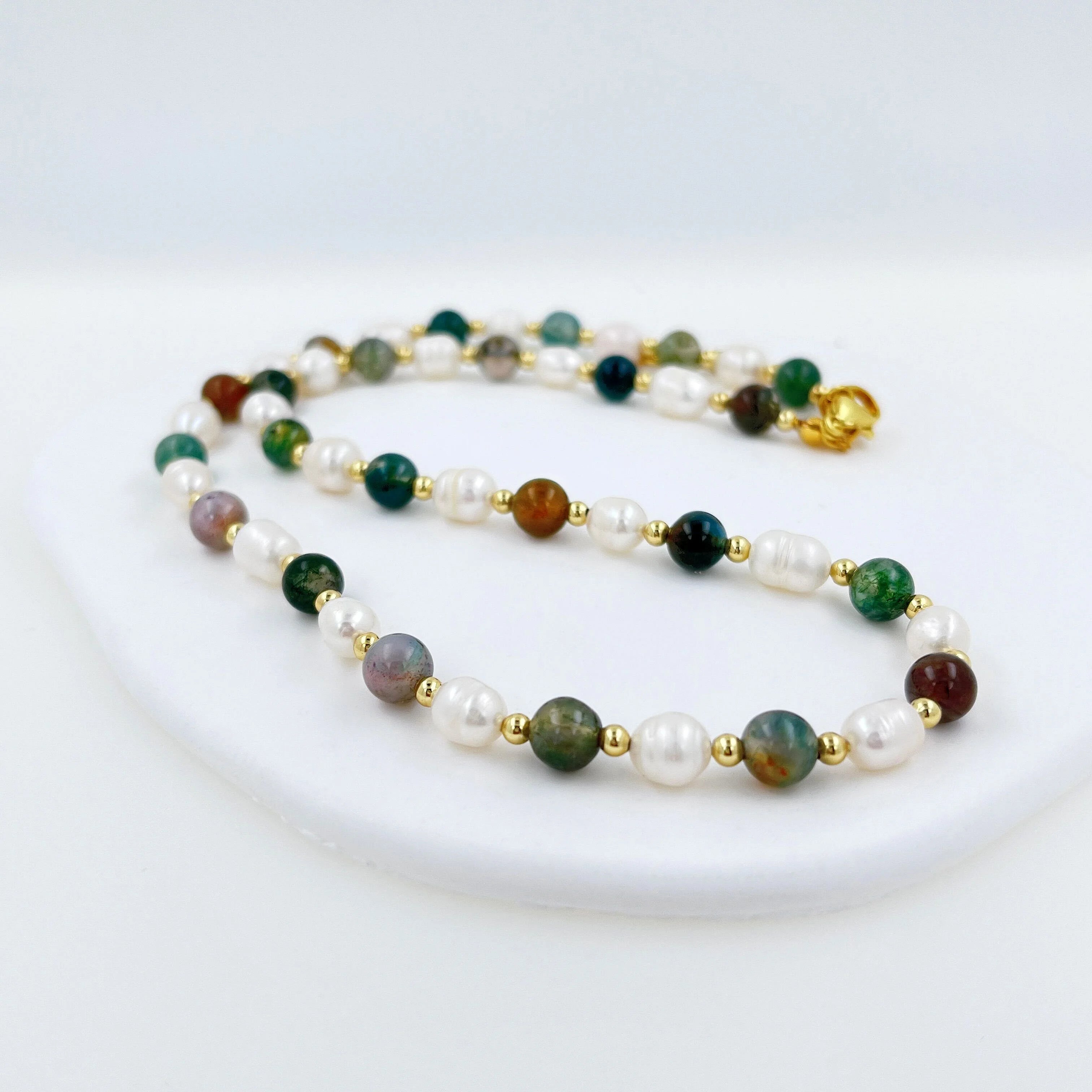 Collier agatha vintage