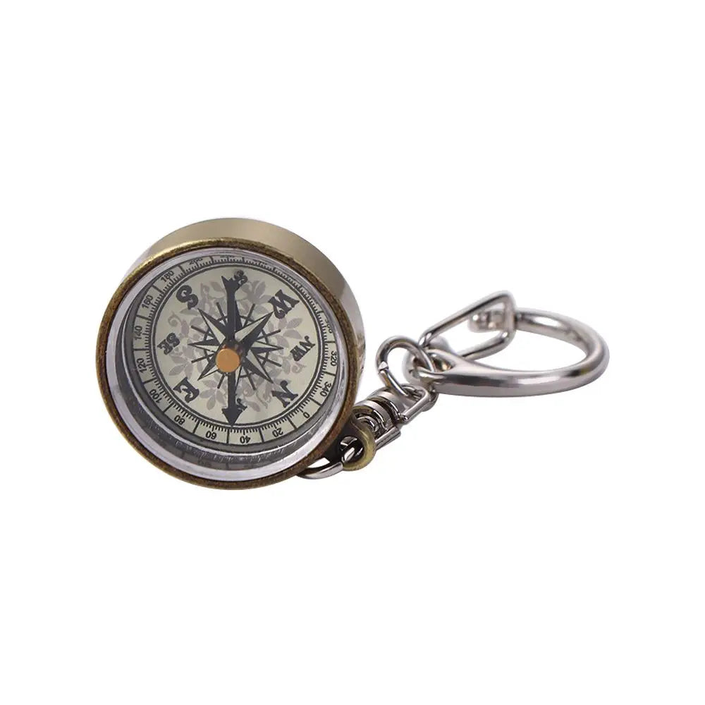 Boussole vintage porte-clés
