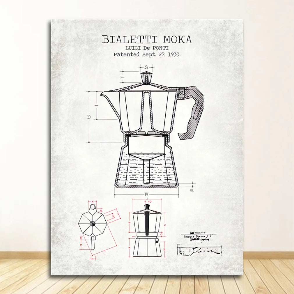Tableau Vintage Café