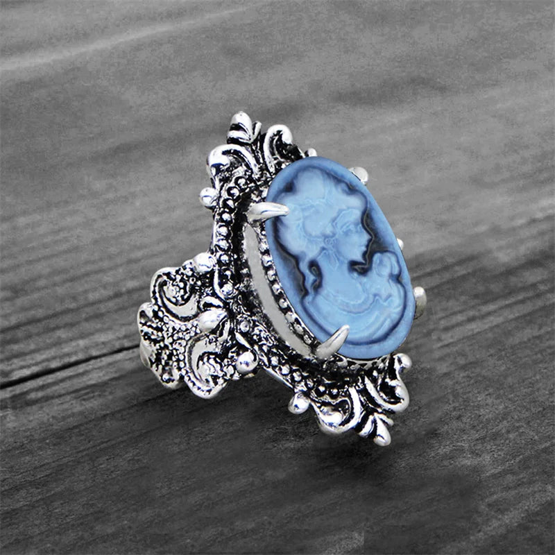 Bague camée vintage