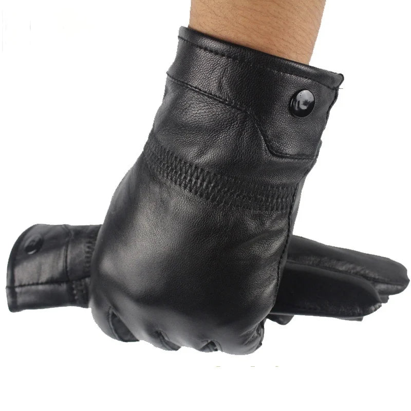 Gants de conduite vintage en cuir