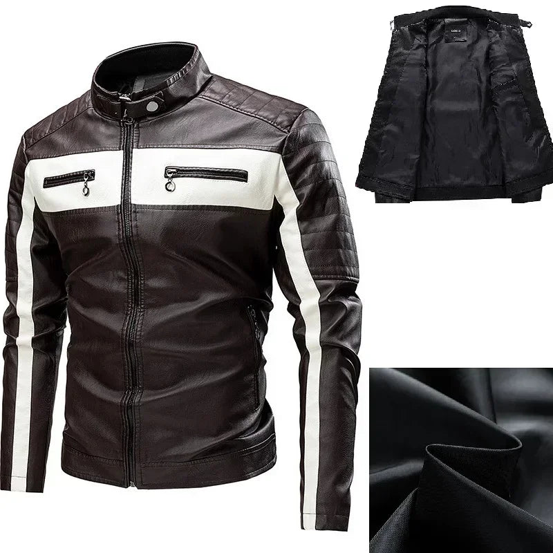 Veste moto vintage