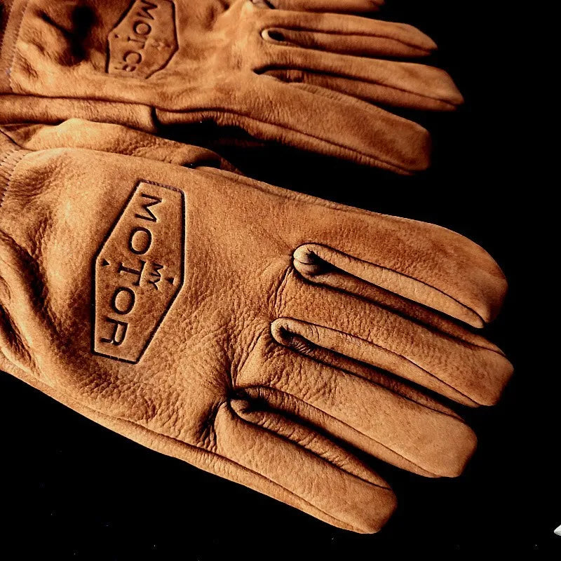 Gants de moto vintage
