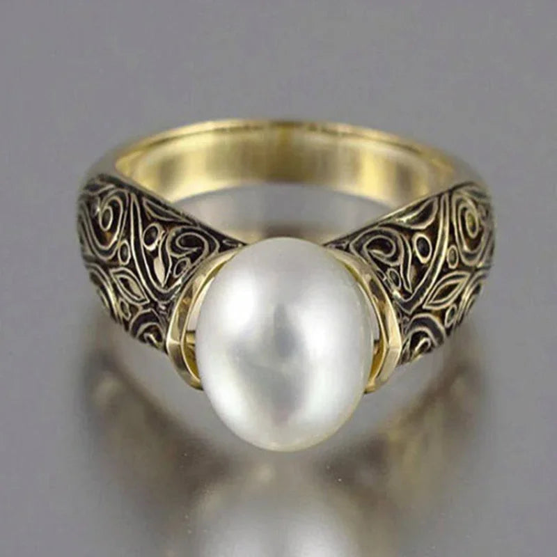 Bague vintage argenté