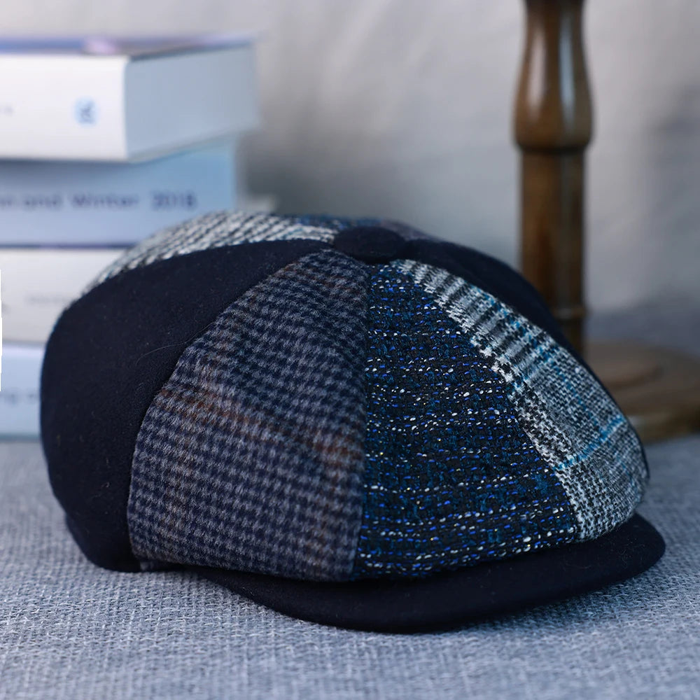 Casquette gavroche vintage anglais