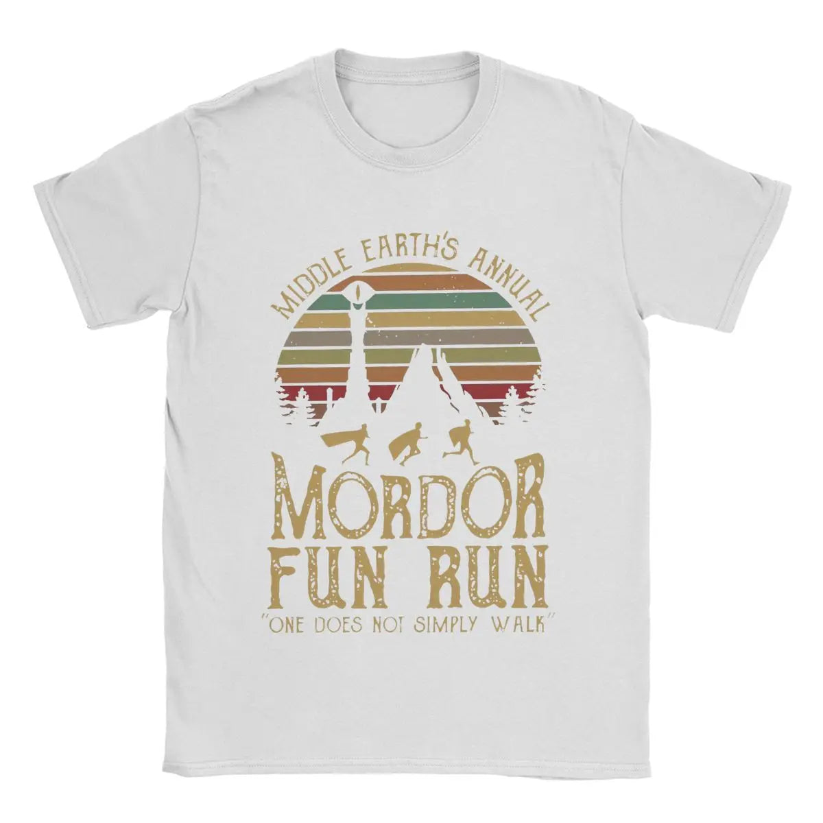 T-shirt Vintage Mordor Fun Run