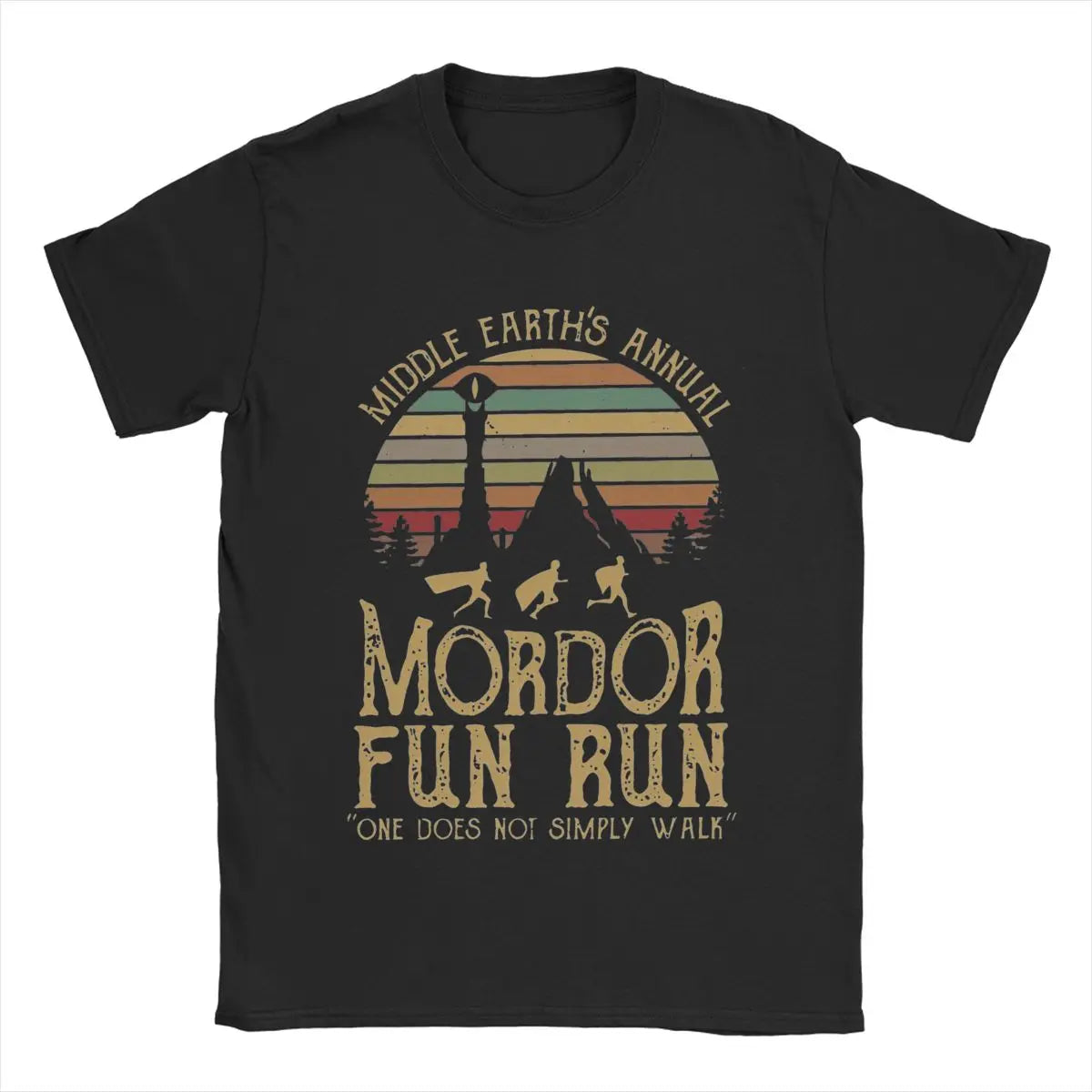 T-shirt Vintage Mordor Fun Run
