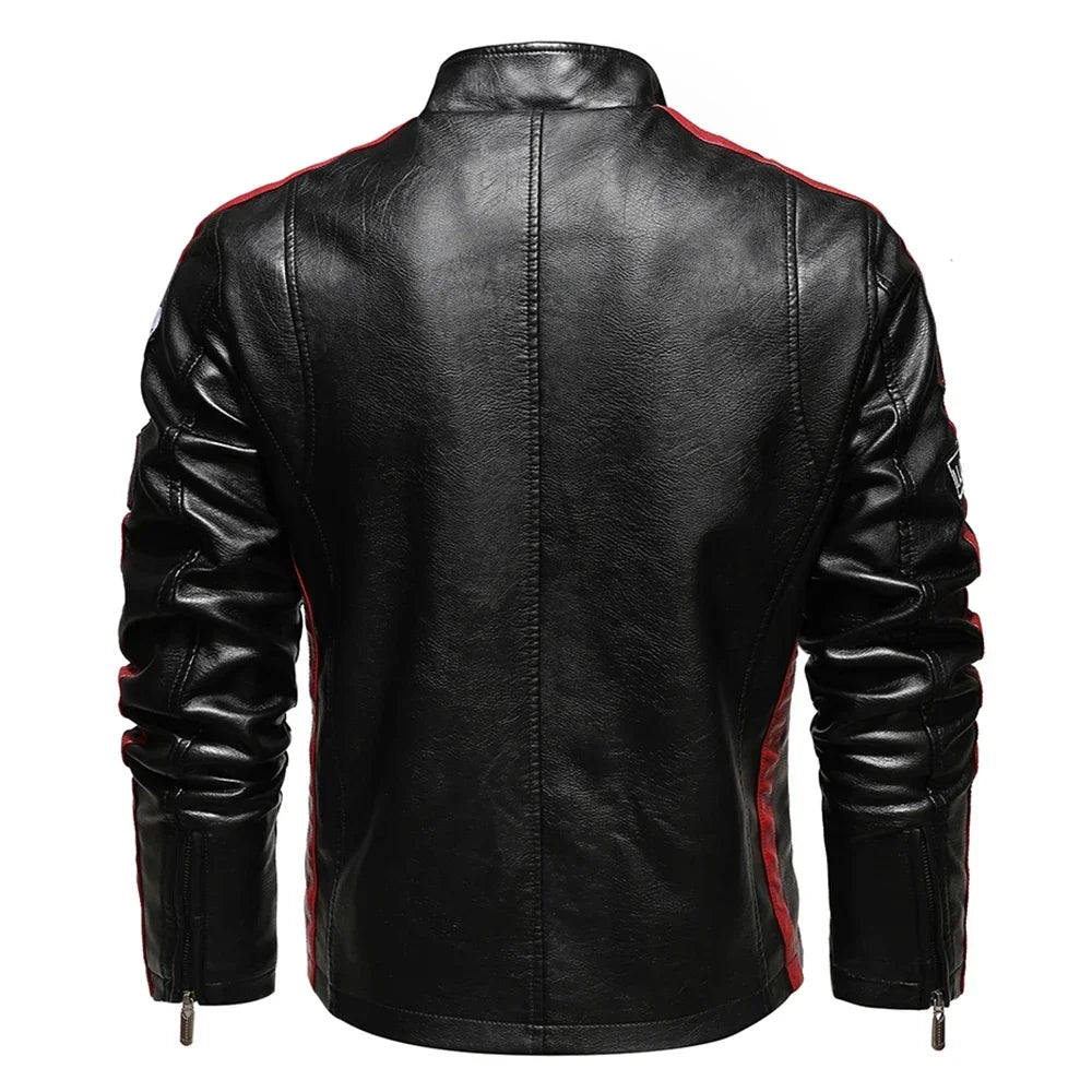 Veste de moto homme vintage