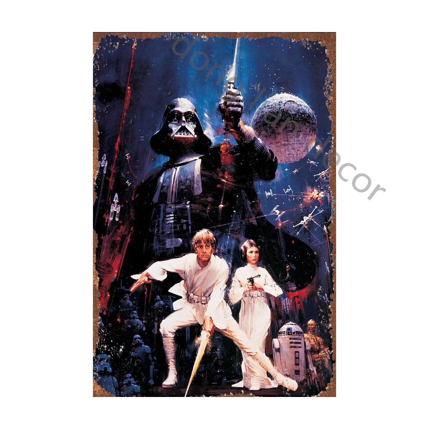 Affiche Star Wars vintage