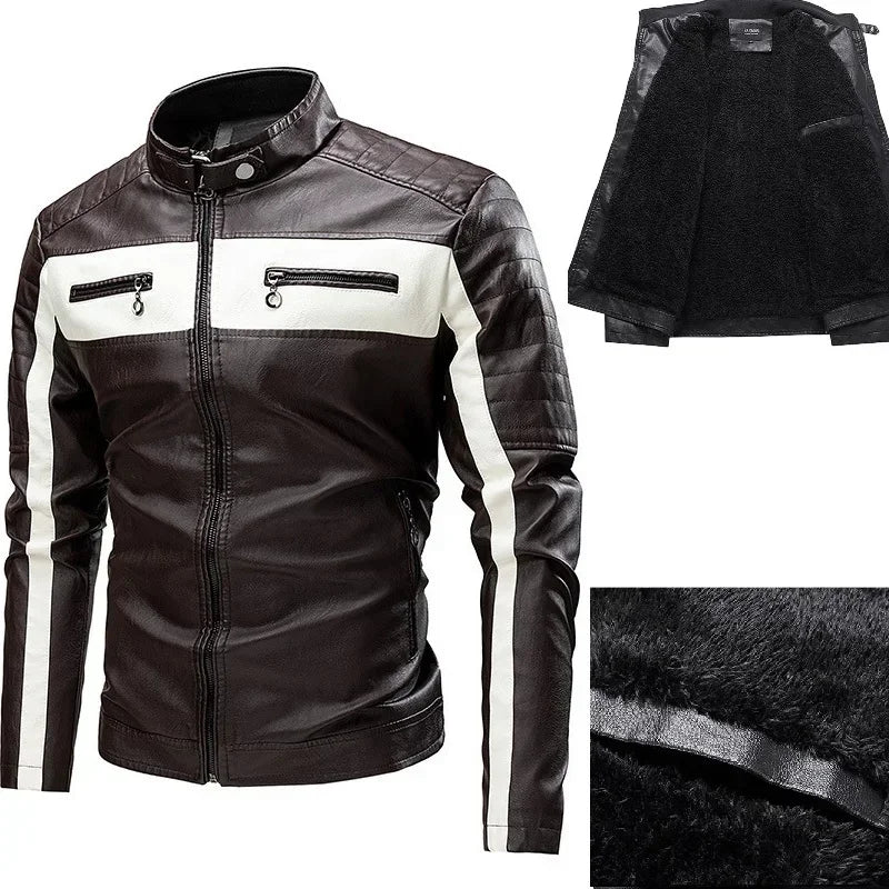 Veste moto vintage