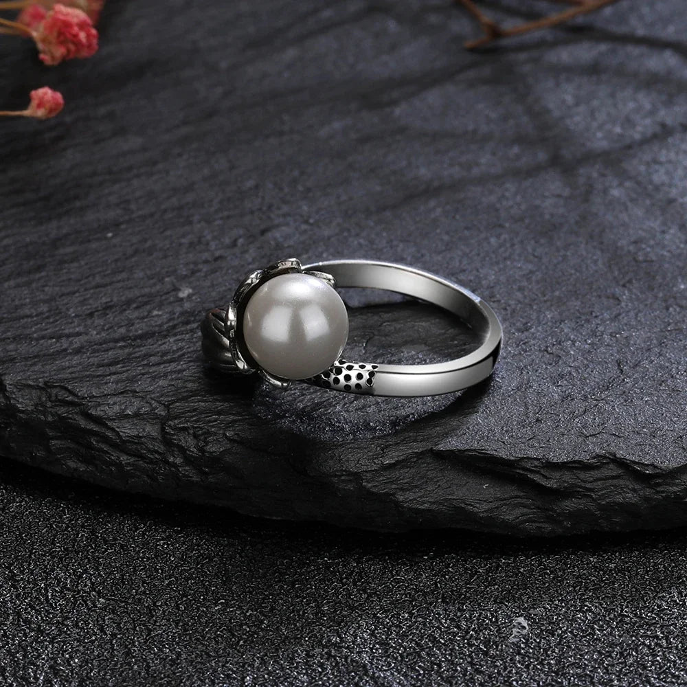 Bague fleur vintage