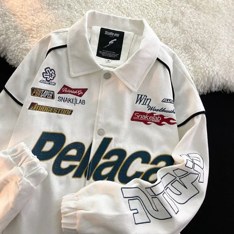 Veste racing vintage