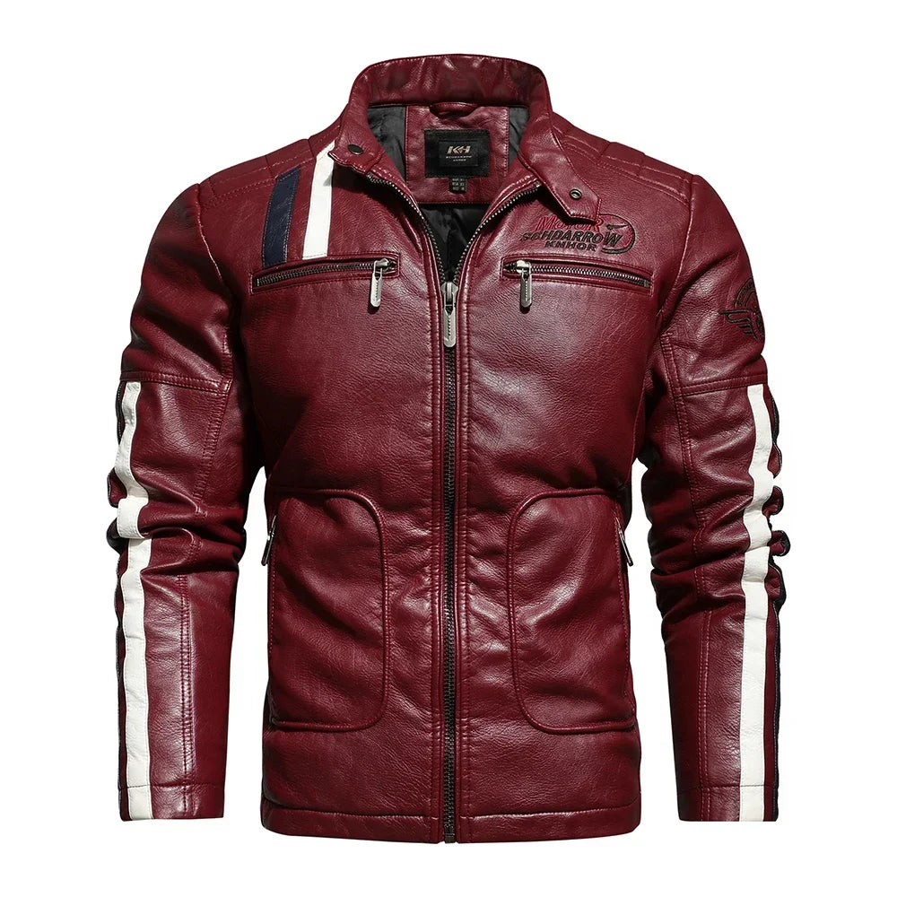 Veste de moto homme vintage