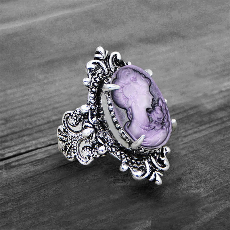 Bague camée vintage