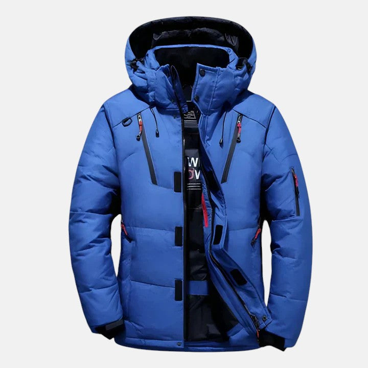 Rodri | Veste de ski matelassée avec capuche et poches