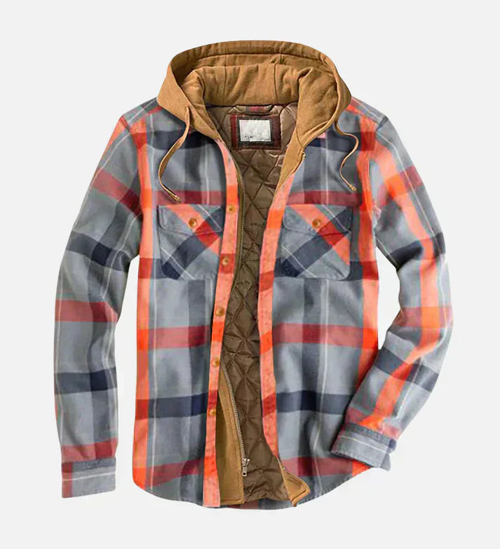 Fernando | Gilet patchwork à motif à carreaux