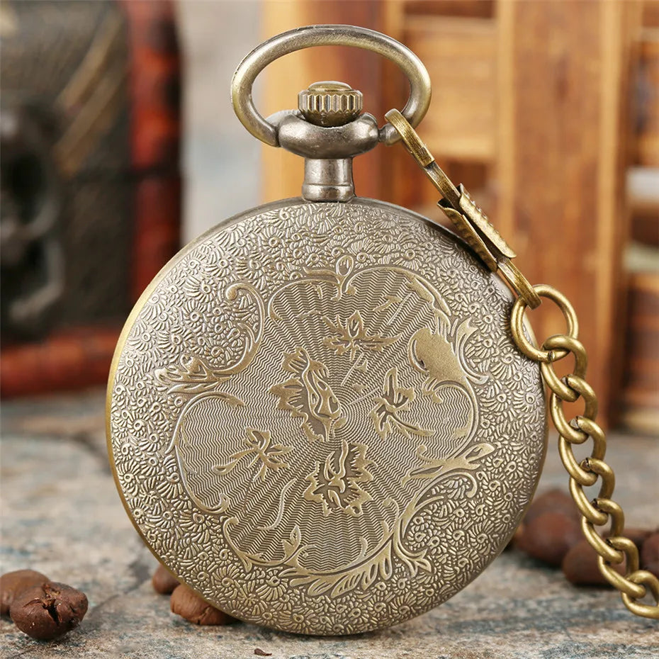 Montre à gousset vintage en bronze