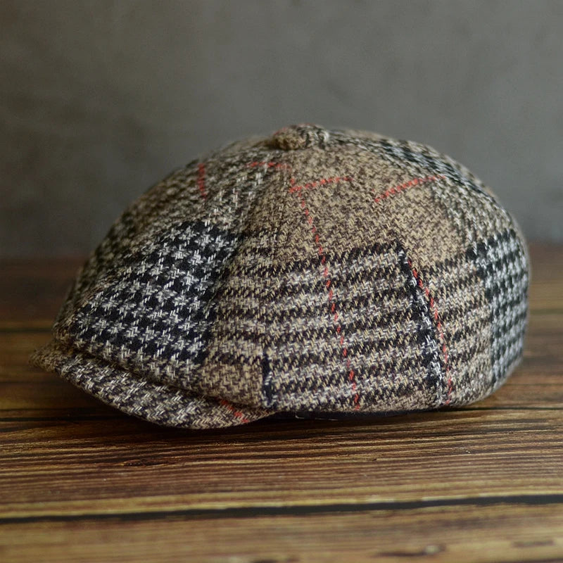 Béret vintage en mélange de laine