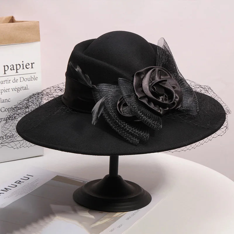 Chapeau en laine pour femme