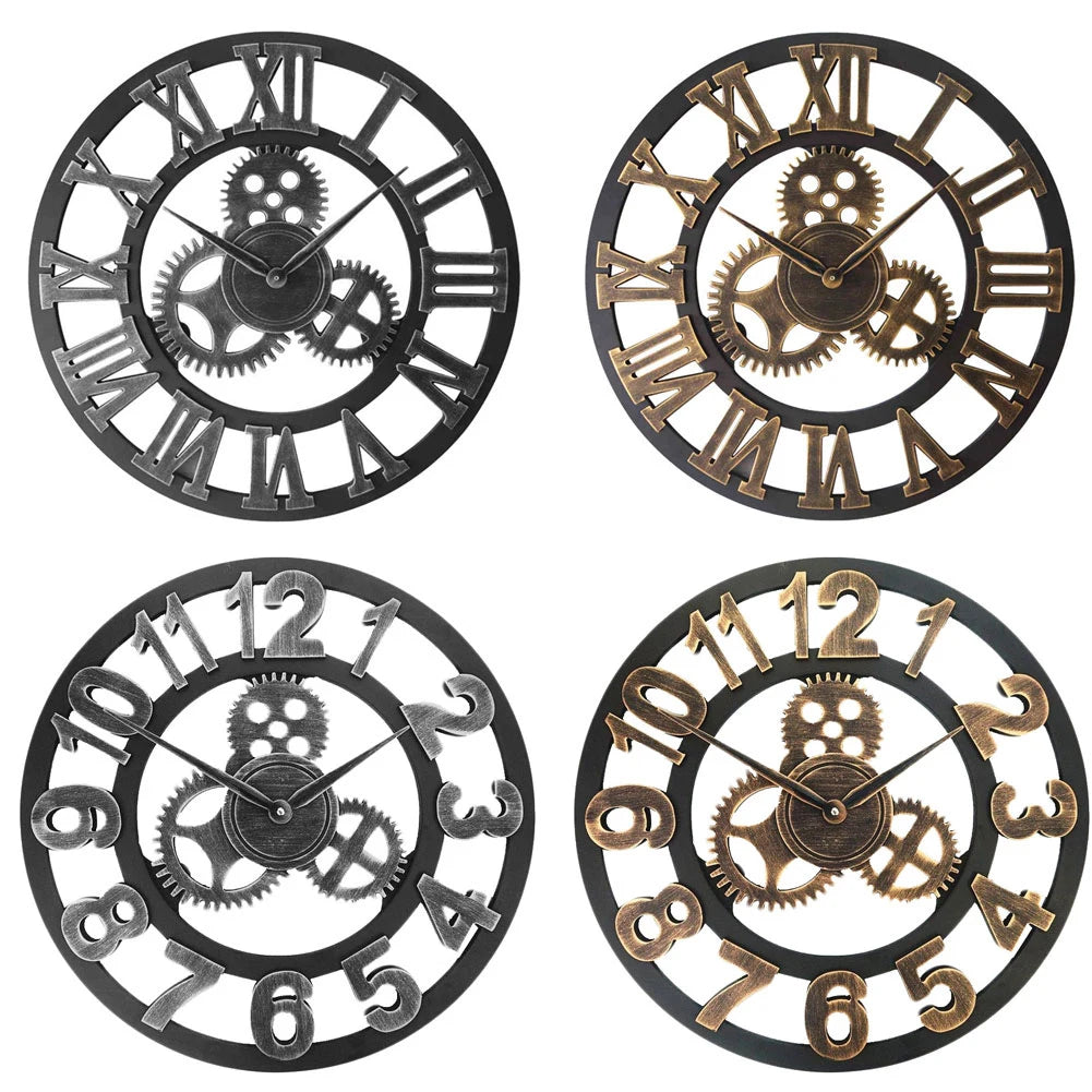 Horloge vintage industriel