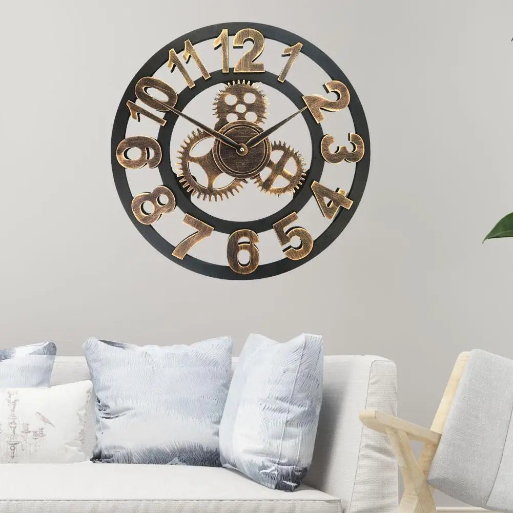 Horloge vintage industriel