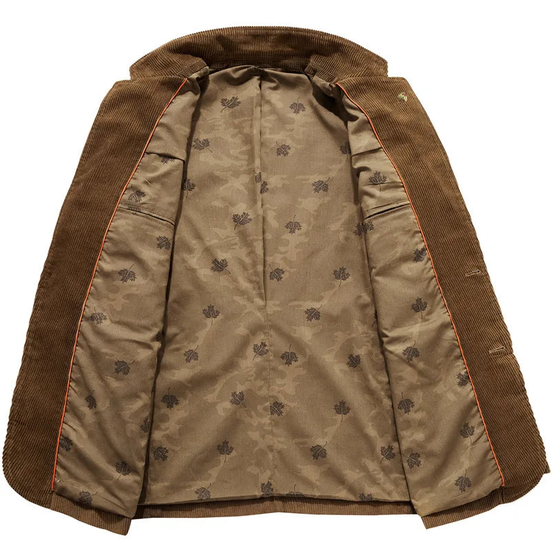 Veste velours vintage homme