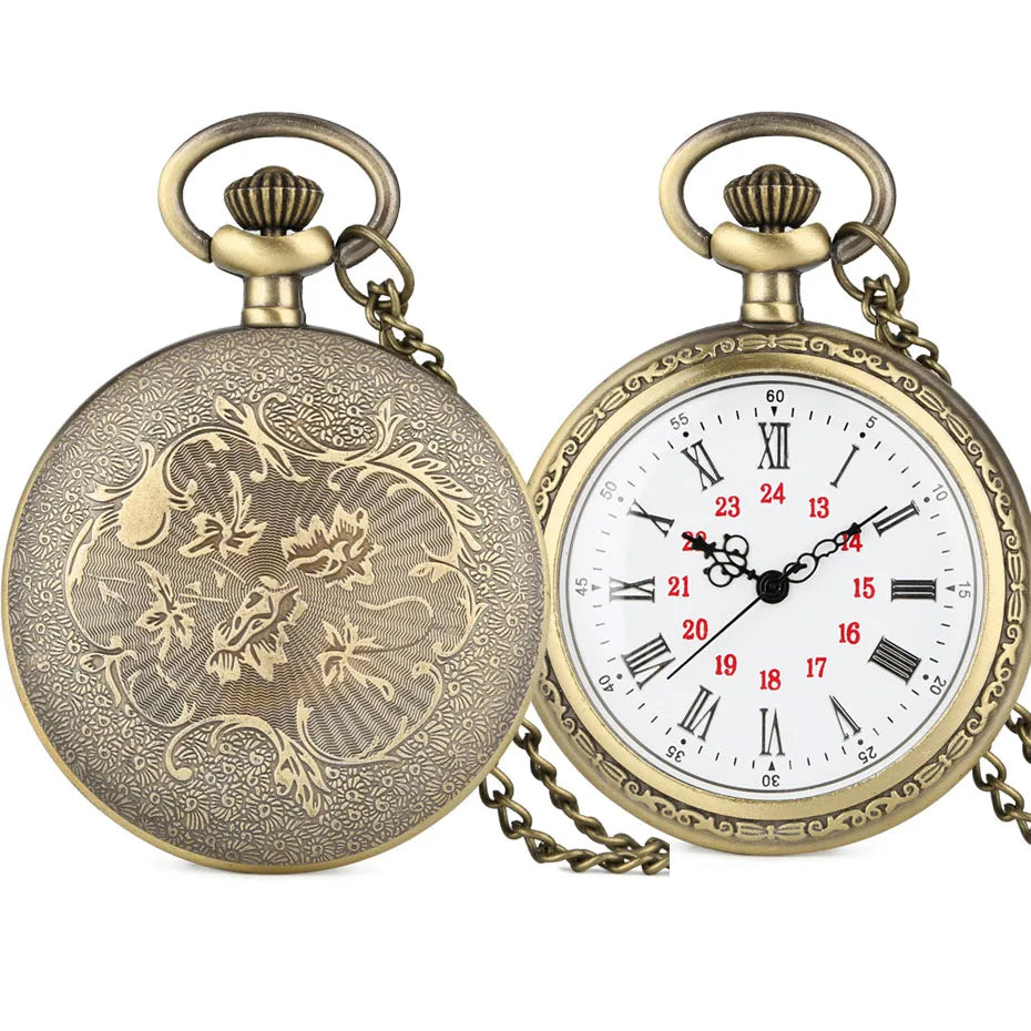Montre à gousset vintage en bronze