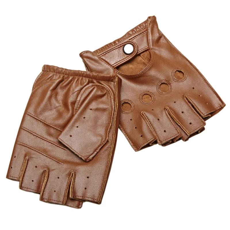 Gants en cuir vintage exclusifs