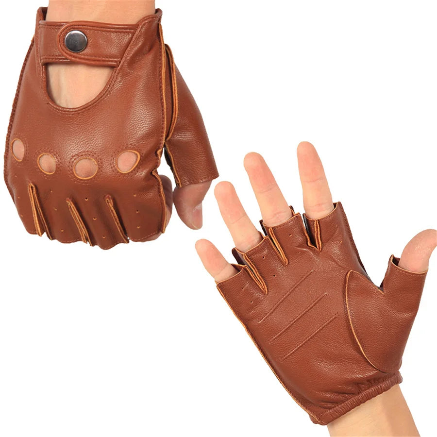 Gants en cuir vintage exclusifs