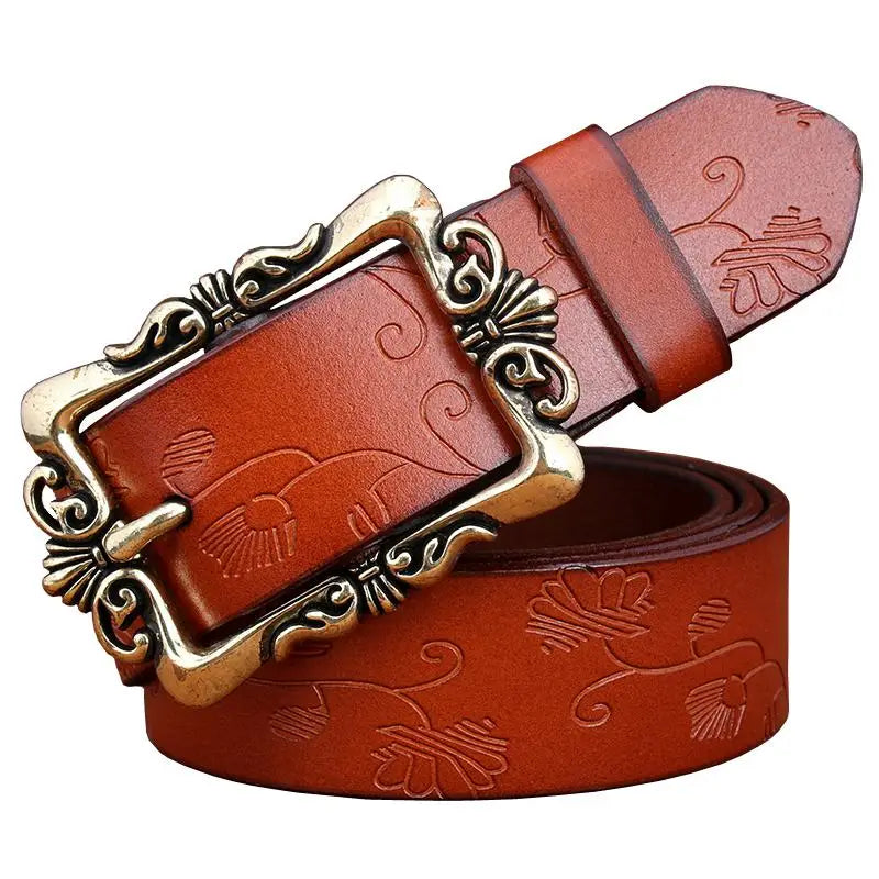 Ceinture boucle vintage