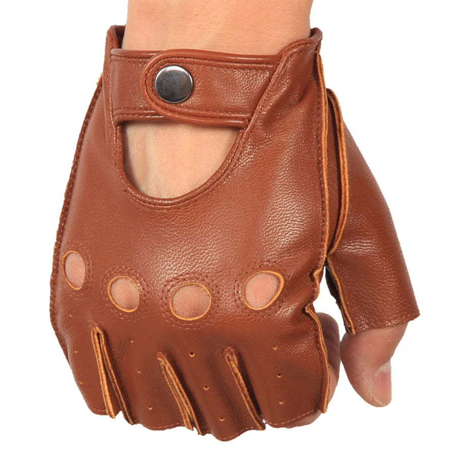Gants en cuir vintage exclusifs