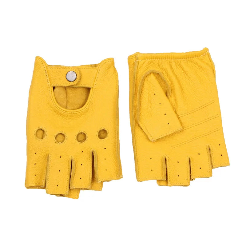 Gants en cuir vintage exclusifs
