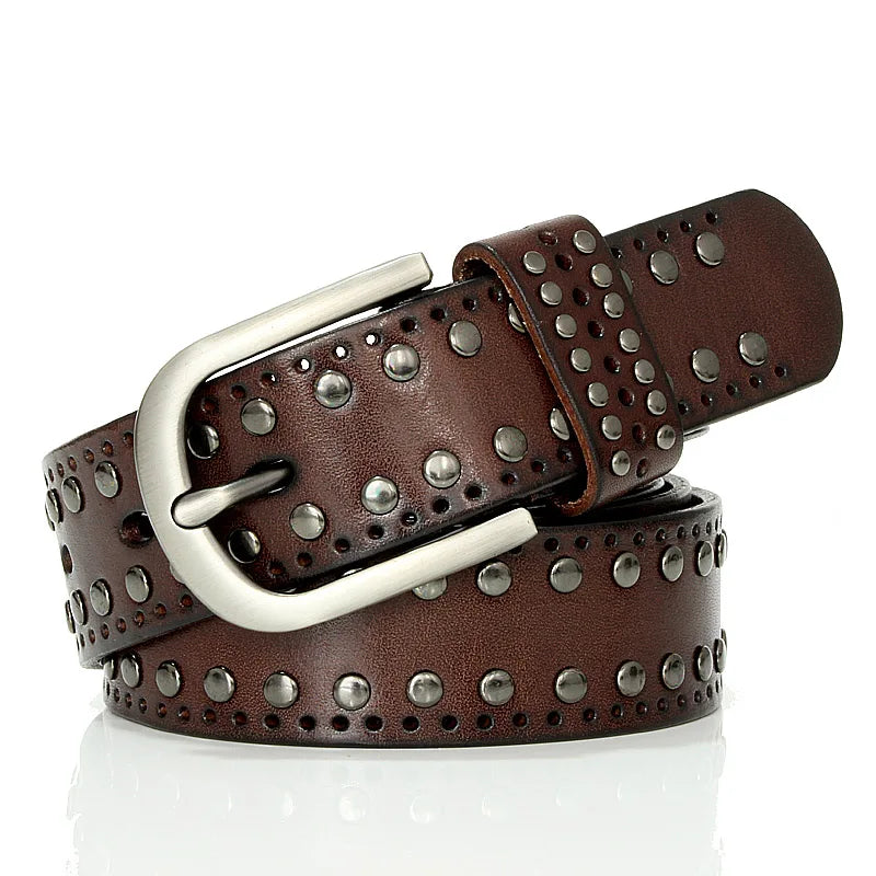 Ceinture vintage punk pour femmes