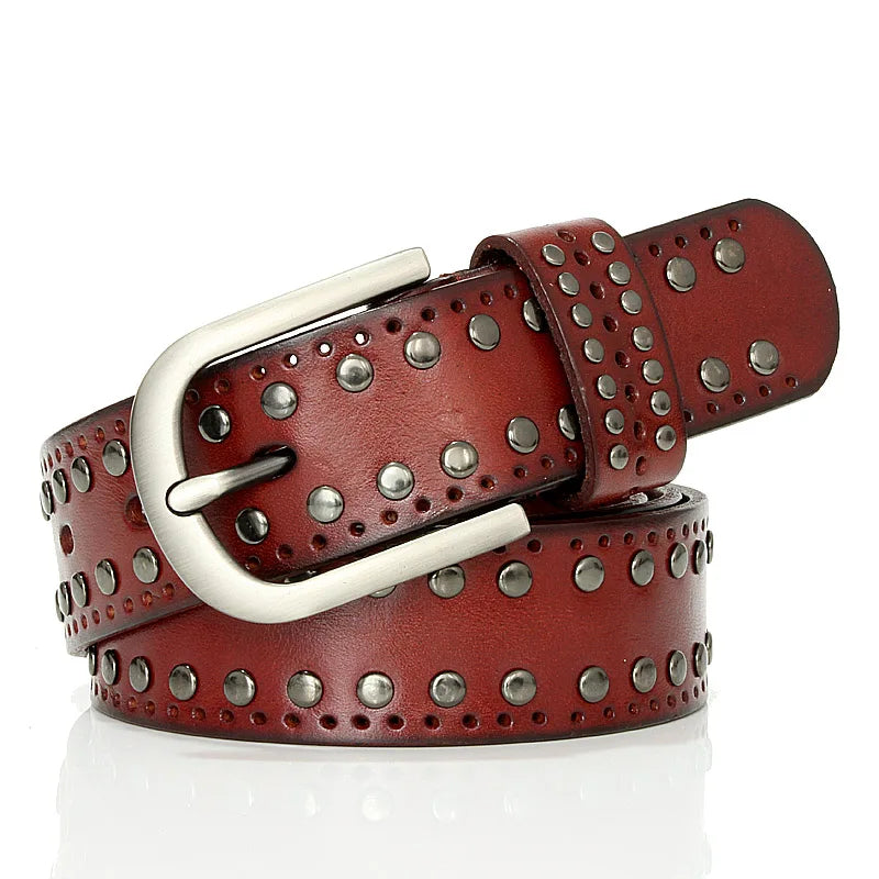Ceinture vintage punk pour femmes